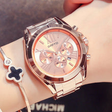 Load image into Gallery viewer, Luxury Rose Gold Women Watch