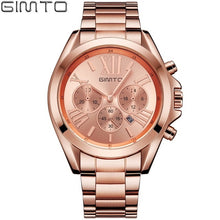Load image into Gallery viewer, Luxury Rose Gold Women Watch