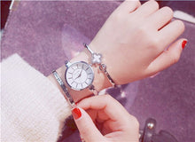 Load image into Gallery viewer, Watch Rose Gold With Bracelets